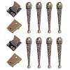 CHGCRAFT DIY Alloy Bolo Tie Making Finding Kit FIND-CA0009-03AB-1