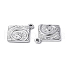 Non-Tarnish 304 Stainless Steel Pendants STAS-C066-14P-3