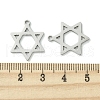 Non-Tarnish 201 Stainless Steel Pendants STAS-U003-24P-3