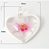Handmade Lampwork Pendants X-LAMP-N055-M-2