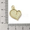 Brass Micro Pave Cubic Zirconia Pendants KK-Q808-37G-3