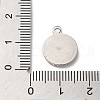 Non-Tarnish 304 Stainless Steel Charms STAS-R223-03-3