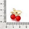 Spray Painted Brass Pendants KK-G529-08G-3