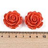 Synthetic Coral Carved Beads CORA-M001-03D-3