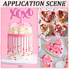 SUNNYCLUE Valentine's Day Lip Handmade Polymer Clay Cabochons CLAY-SC0001-97A-5