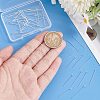   60Pcs 2 Styles 925 Sterling Silver Flat Head Pins STER-PH0001-88-3