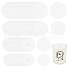 120 Sheets 4 Style Paper Candle Dust Covers for Candle Cups DIY-FG0004-68-1