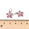 Brass Micro Pave Cubic Zirconia Pendants KK-U067-03P-06-3