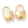 304 Stainless Steel Pendants STAS-J036-039G-1