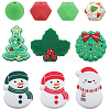 SUNNYCLUE 10 Styles Food Grade Eco-Friendly Silicone Beads SIL-SC0002-19-1