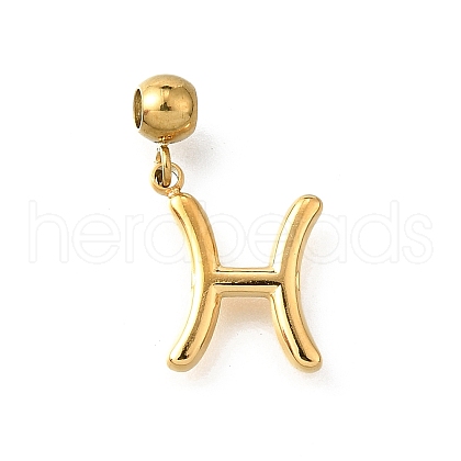 304 Stainless Steel Pendants STAS-H202-01G-11-1