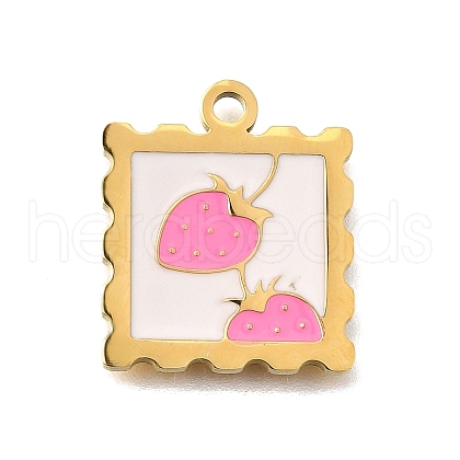 304 Stainless Steel Pendants STAS-A114-03G-02-1
