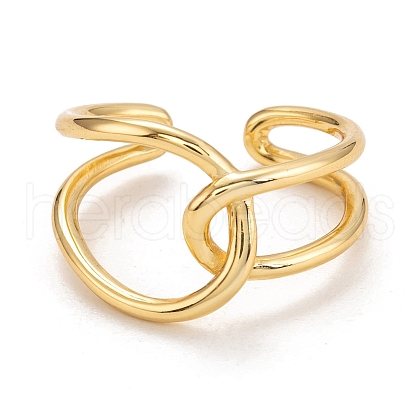 925 Sterling Silver Cuff Rings RJEW-H132-12G-1