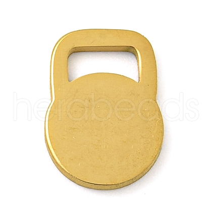 304 Stainless Steel Pendants STAS-S142-03G-1