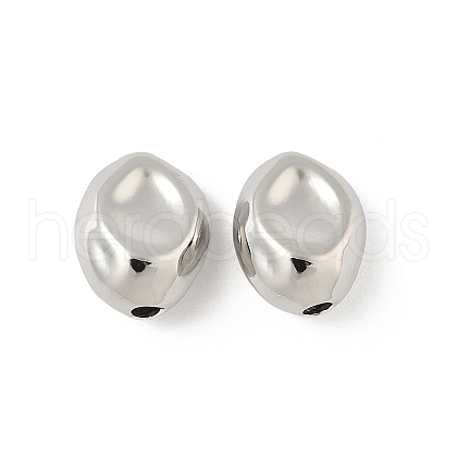 Nuggets Brass Beads KK-M327-06B-P-1