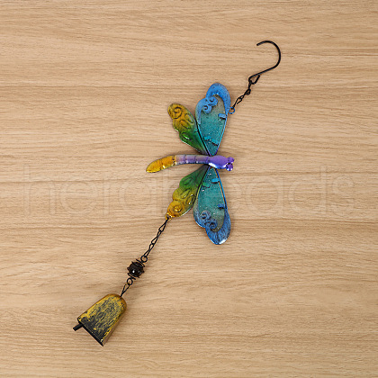 Dragonfly Glass Wind Chimes PW23011116125-1