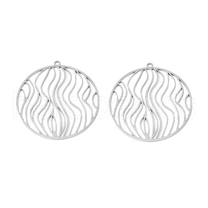Non-Tarnish 304 Stainless Steel Pendants STAS-N095-094-1
