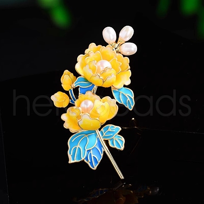 Peony Enamel Pins PW-WG36885-02-1