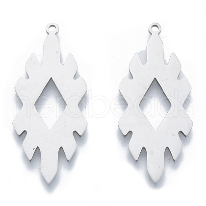 Non-Tarnish 201 Stainless Steel Pendants STAS-N090-LA963-1-1