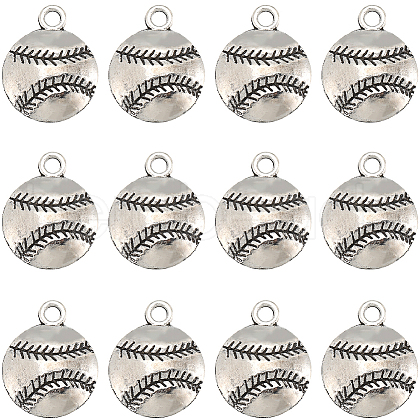 SUNNYCLUE 100PCS Tibetan Style Zinc Alloy Pendants TIBEP-SC0002-83-1