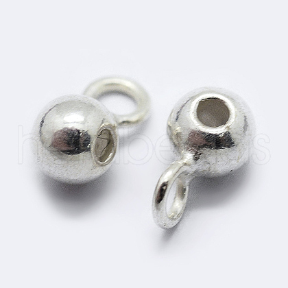 925 Sterling Silver Tube Bails STER-K167-047A-S-1