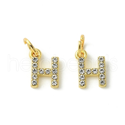 Rack Plating Alloy Rhinestone Pendants PALLOY-S187-01H-1
