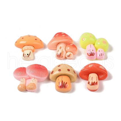 Opaque Resin Decoden Cabochons RESI-S391-11-1