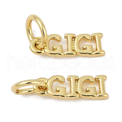 Brass Charms KK-S527-02G-B-1