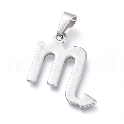 Non-Tarnish 304 Stainless Steel Pendants STAS-L210-06G-P-1