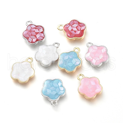 Natural Shell Charms KK-P182-G-1