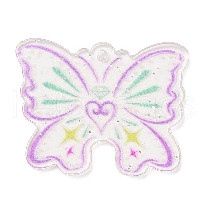 Acrylic Pendants OACR-I008-02D-1