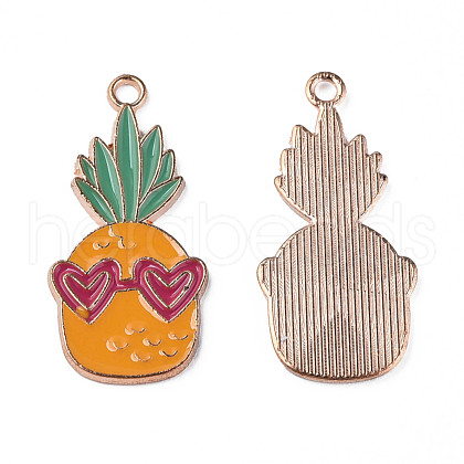 Alloy Enamel Pendants ENAM-N059-41-1