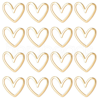 Beebeecraft 30Pcs Brass Linking Rings KK-BBC0001-60-1