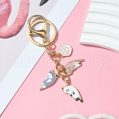 Alloy Enamel Keychain KEYC-YW00065-01-1