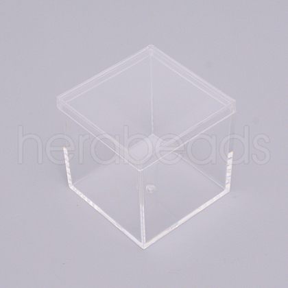 Plastic Box CON-WH0074-41B-1