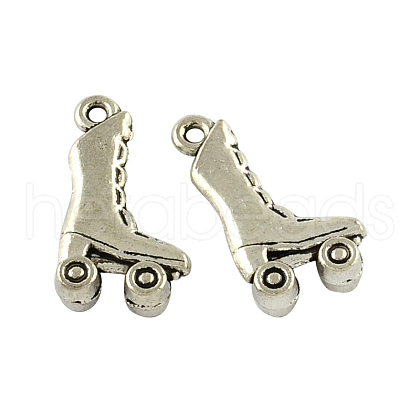 Tibetan Style Zinc Alloy Pendants TIBEP-R334-197AS-RS-1