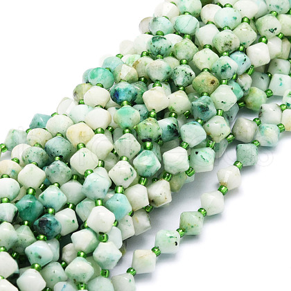 Natural Sesame Jasper Beads Strands G-E569-C12-1