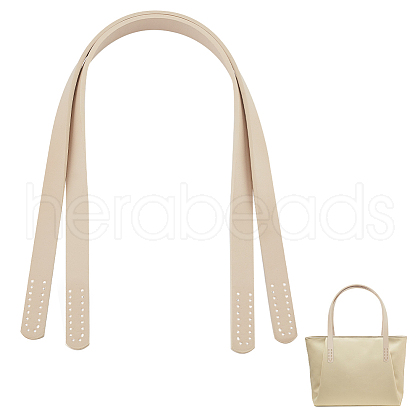 PU Imitation Leather Bag Handles FIND-WH0036-53G-1