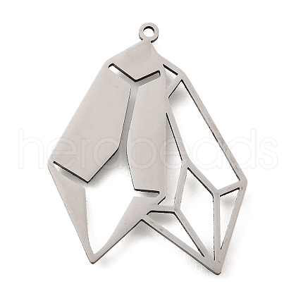 304 Stainless Steel Pendants STAS-S176-11P-1