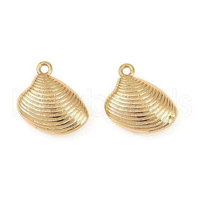 Ocean Theme Brass Charms KK-F902-07A-G-1