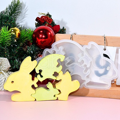 Easter Rabbit DIY Silicone Molds SIMO-H024-01C-1