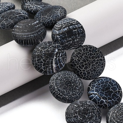 Natural Weathered Agate Beads Strands G-G177-C02-01-1