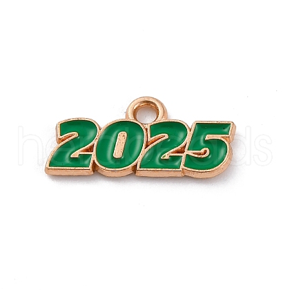 Alloy Enamel Pendants ENAM-C025-01KCG-03-1
