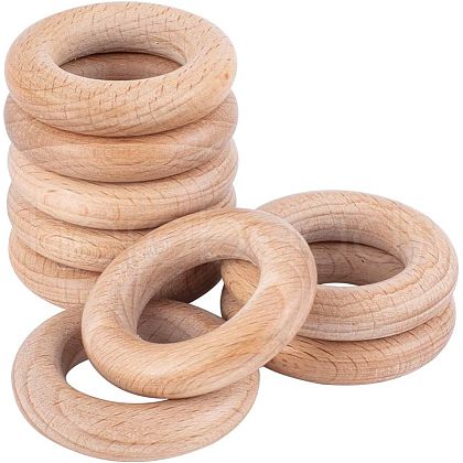 Olycraft Beech Wood Linking Rings WOOD-OC0001-26-1