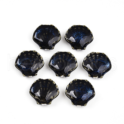 Handmade Porcelain Beads PORC-N009-01B-1