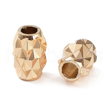 Rack Plating Brass Bead KK-H451-09G-1