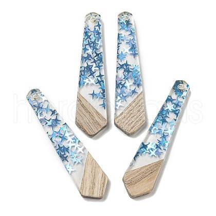Wooden Pendants FIND-B042-04A-1