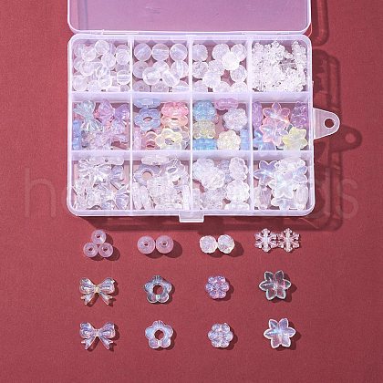 Transparent Acrylic Beads OACR-FS0001-12-1