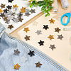 Fingerinspire 36Pcs 6 Colors Star Hotfix Rhinestone DIY-FG0003-68-5