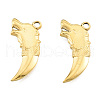 Ion Plating(IP) 201 Stainless Steel Pendants STAS-N098-259LG-3